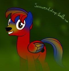 Size: 705x728 | Tagged: safe, artist:seaweeddrop, 30 minute art challenge, dog parrot, ponified