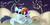 Size: 2004x997 | Tagged: safe, artist:chibicatsartits, rainbow dash, soarin', pegasus, pony, g4, 2012, blushing, female, fireworks, male, new year, night, ship:soarindash, shipping, straight