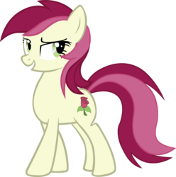 Size: 2458x2476 | Tagged: safe, artist:ocarina0ftimelord, roseluck, earth pony, pony, g4, female, looking back, simple background, solo, transparent background, vector