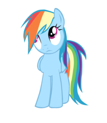 Size: 744x858 | Tagged: safe, artist:we3zle, rainbow dash, g4, front view, simple background, solo, transparent background