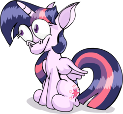 Size: 671x621 | Tagged: safe, artist:scrimpeh, twilight sparkle, alicorn, pony, g4, female, mare, twilight sparkle (alicorn)