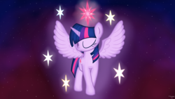 Size: 1024x576 | Tagged: safe, artist:starorca, twilight sparkle, alicorn, pony, g4, female, mare, twilight sparkle (alicorn)