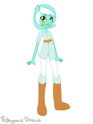 Size: 1200x1600 | Tagged: safe, artist:robynne, lyra heartstrings, equestria girls, g4, eared humanization, female, humanized, simple background, solo, transparent background