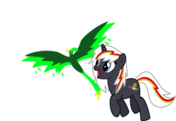 Size: 1024x704 | Tagged: safe, artist:ulyssesgrant, oc, oc only, oc:pyrelight, oc:velvet remedy, balefire phoenix, phoenix, pony, unicorn, fallout equestria, g4, cute, fanfic, fanfic art, female, horn, mare, open mouth, simple background, solo, transparent background