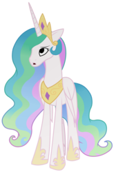 Size: 5380x8000 | Tagged: safe, artist:iphstich, artist:twinkleturtle, princess celestia, pony, g4, absurd resolution, female, lullaby, mare, sad, simple background, singing, solo, transparent background, vector