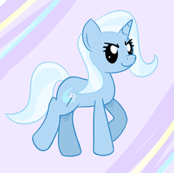 Size: 712x708 | Tagged: safe, artist:hip-indeed, trixie, g4, smiling