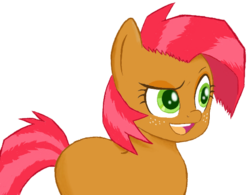 Size: 559x437 | Tagged: safe, artist:hipster-ponies, babs seed, pony, g4, female, flockdraw, simple background, solo, transparent background