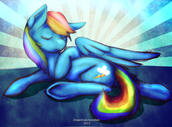 Size: 4000x2957 | Tagged: safe, artist:blindcoyote, rainbow dash, g4, 30 minute art challenge