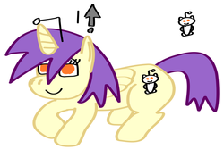 Size: 944x704 | Tagged: safe, alula, pluto, princess erroria, alicorn, pony, g4, error, joke, princess, reddit