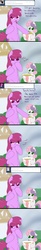 Size: 750x4552 | Tagged: safe, artist:skoon, berry punch, berryshine, sweetie belle, earth pony, pony, unicorn, ask berry punch, g4, about to cry, bipedal, crying, duo, duo female, female, filly, floppy ears, food, french fries, hay fries, mare, tumblr