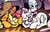 Size: 296x187 | Tagged: safe, artist:andy price, idw, official comic, apple bloom, applejack, rarity, sweetie belle, earth pony, pony, friendship is magic #4, g4, my little pony: friendship is magic (idw), adorabloom, applelove, best sisters, cropped, cute, diasweetes, eyeshadow, jackabetes, raribetes, sleeping, snuggling, sweet dreams fuel, sweetielove