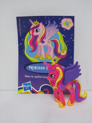 Size: 1200x1600 | Tagged: safe, princess cadance, g4, collector card, female, irl, photo, toy
