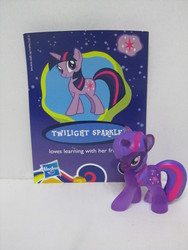 Size: 1200x1600 | Tagged: safe, twilight sparkle, g4, collector card, female, irl, photo, toy