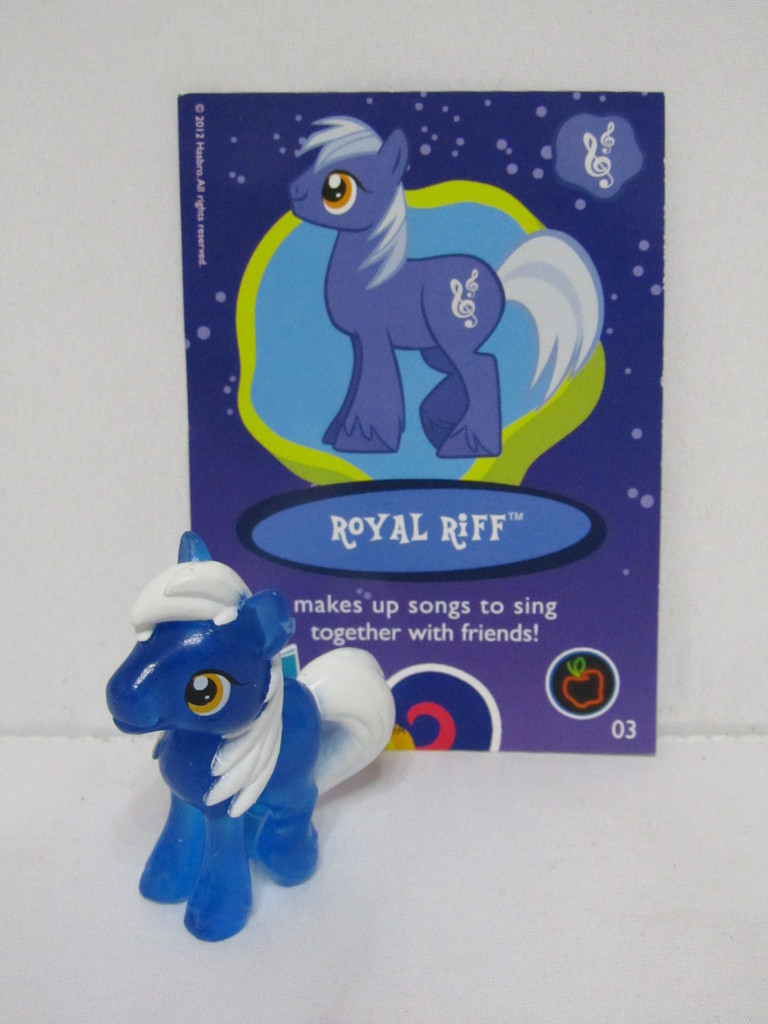 Royal Riff Mlp #264375 - safe, royal riff, earth pony, pony, g4, collector card, male ...