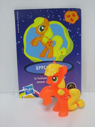 Size: 1200x1600 | Tagged: safe, applejack, g4, collector card, female, irl, photo, toy
