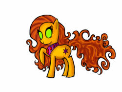Size: 1024x768 | Tagged: safe, artist:icollectluck, dc comics, ponified, starfire, teen titans