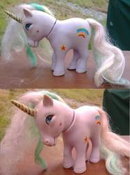 Size: 595x800 | Tagged: safe, pony, unicorn, irl, photo, plotting your demise, totsy, totsy pony