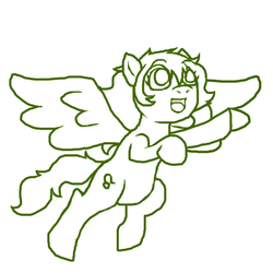 Size: 512x512 | Tagged: safe, artist:voltrathelively, crossover, homestuck, meulin leijon, ponified