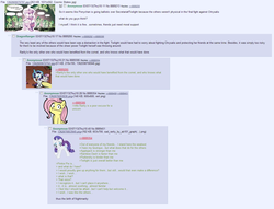 Size: 1366x1044 | Tagged: safe, idw, fluttershy, rarity, g4, /mlp/, 4chan, 4chan screencap, ponychan