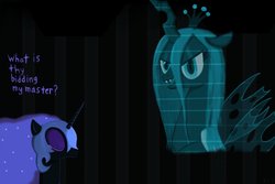Size: 1095x730 | Tagged: safe, artist:r-c-h, nightmare moon, queen chrysalis, g4, star wars