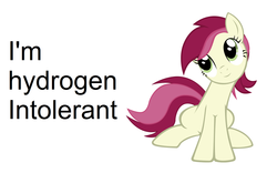 Size: 1764x1102 | Tagged: safe, roseluck, earth pony, pony, g4, female, show accurate, simple background, solo, text, transparent background, wat