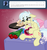 Size: 500x536 | Tagged: safe, artist:gavalanche, ambrosia, cindy block, g4, ask, sad, tumblr, valentine's day