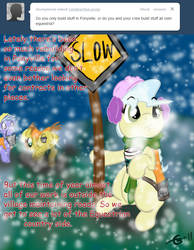 Size: 700x900 | Tagged: safe, artist:gavalanche, ambrosia, cindy block, g4, ask, tumblr