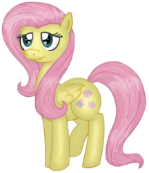 Size: 673x780 | Tagged: safe, artist:archfaux, fluttershy, g4, simple background, transparent background, vector