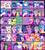 Size: 2452x2728 | Tagged: safe, artist:terry, applejack, fluttershy, pinkie pie, princess cadance, princess celestia, princess luna, rainbow dash, rarity, rarity (g3), twilight sparkle, oc, oc:moonlight sky, oc:sephirot rose, oc:trottingfoot, deer, deer pony, original species, peryton, comic:you're the father, g3, g4, bambi, bishounen, cinderella, comic, crossover, disney, g3 to g4, generation leap, harsher in hindsight, hilarious in hindsight, lady tremaine, magical lesbian spawn, offspring, parent:bambi, parent:fluttershy, parent:princess luna, parent:rarity, parent:twilight sparkle, parents:bambishy, parents:twiluna, ponified, sailor moon (series)