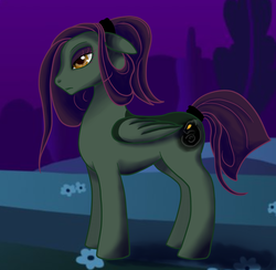 Size: 900x880 | Tagged: safe, artist:wazaga, artist:wilizin, oc, oc only, pegasus, pony, cheating death, shadow step