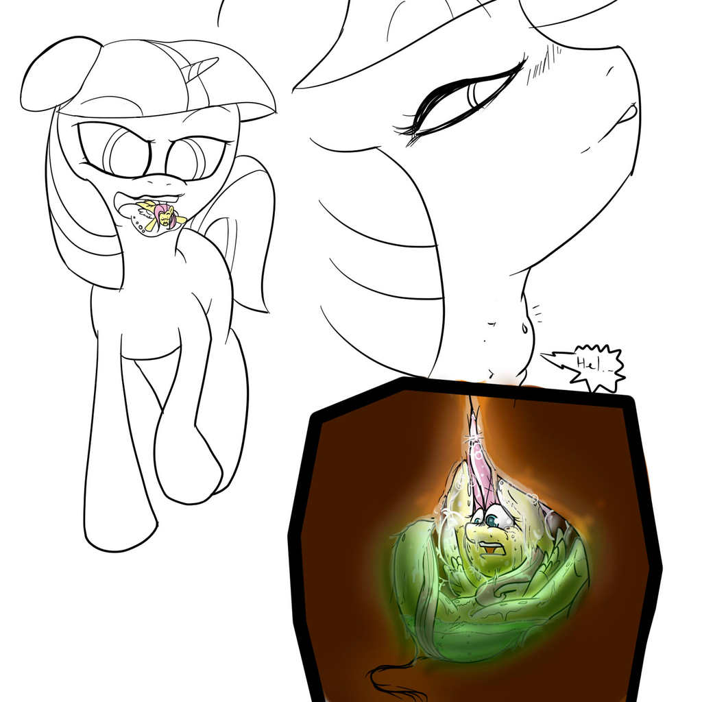 ...plot, simplistic anus, stomach acid, swallowing, throat bulge, tongue ou...