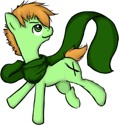 Size: 448x470 | Tagged: safe, artist:little-cabin-boy, oc, oc only, clothes, scarf