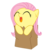 Size: 4000x4000 | Tagged: safe, artist:tateyfairrain, fluttershy, pony, g4, ^^, absurd resolution, baby, baby pony, babyshy, bag, chibi, cute, diabetes, eyes closed, female, happy, heart attacks in the comments, hnnng, open mouth, paper bag, pony in a bag, shyabetes, simple background, smiling, solo, tiny, transparent background, vector, weapons-grade cute, younger