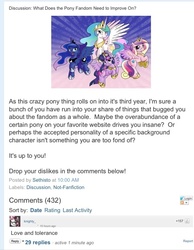 Size: 640x824 | Tagged: safe, equestria daily, g4, comments, discussion, intensedebate, text