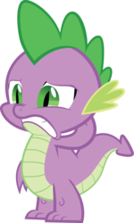 Size: 3000x5010 | Tagged: safe, artist:the-crusius, spike, g4, reaction image, simple background, transparent background, vector