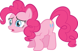 Size: 4537x3000 | Tagged: safe, artist:the-crusius, pinkie pie, g4, reaction image, simple background, transparent background, vector