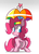 Size: 1000x1400 | Tagged: safe, artist:kty159, pinkie pie, earth pony, pony, g4, female, hat, solo, umbrella hat