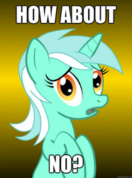 Size: 682x915 | Tagged: safe, lyra heartstrings, pony, g4, conspiracy lyra, dialogue, exploitable meme, female, gradient background, image macro, mare, meme, reaction image, solo