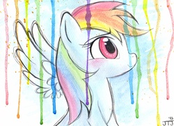 Size: 915x664 | Tagged: safe, artist:prettypinkpony, rainbow dash, pony, g4, female, solo