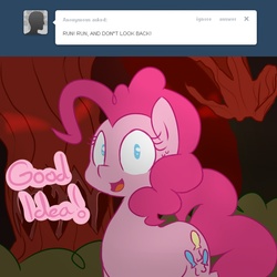 Size: 1000x1000 | Tagged: safe, artist:crade, pinkie pie, ask pinkie pie the second, g4, clone, pinkie pie the second, tumblr