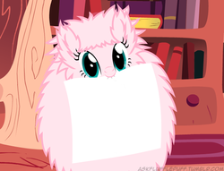 Size: 650x497 | Tagged: safe, artist:mixermike622, oc, oc only, oc:fluffle puff, tumblr:ask fluffle puff, g4, drawing, exploitable, fluffy, template