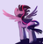 Size: 817x833 | Tagged: safe, artist:incompletestar, twilight sparkle, alicorn, pony, g4, cute, female, mare, solo, spread wings, twiabetes, twilight sparkle (alicorn), wings