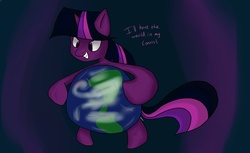 Size: 3600x2200 | Tagged: safe, artist:hyperkit9978, twilight sparkle, pony, friendship is witchcraft, g4, earth, female, solo