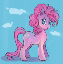 Size: 395x398 | Tagged: safe, artist:minadzuki, pinkie pie, earth pony, pony, g4, female, solo