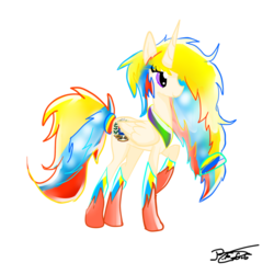 Size: 894x894 | Tagged: safe, artist:lightailsart, alicorn, pony, nation ponies, ponified, princess venezuela, simple background, solo, transparent background, venezuela