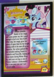 Size: 219x311 | Tagged: safe, minuette, g4, card, enterplay, romana, series 2, trading card