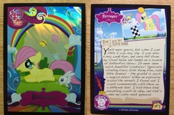 Size: 1424x944 | Tagged: safe, enterplay, fluttershy, g4, card, filly, series 2, trading card