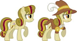 Size: 770x412 | Tagged: safe, artist:firepony-bases, artist:starryoak, smart cookie, earth pony, pony, g4, hat, raised hoof, simple background, solo, transparent background