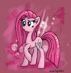 Size: 1769x1817 | Tagged: safe, artist:moonlightfl, pinkie pie, earth pony, pony, g4, female, pinkamena diane pie, solo