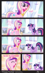 Size: 900x1455 | Tagged: safe, artist:dm29, princess cadance, twilight sparkle, alicorn, pony, g4, comic, crystal empire, duo, female, mare, sisters-in-law, sunshine sunshine, twilight sparkle (alicorn)